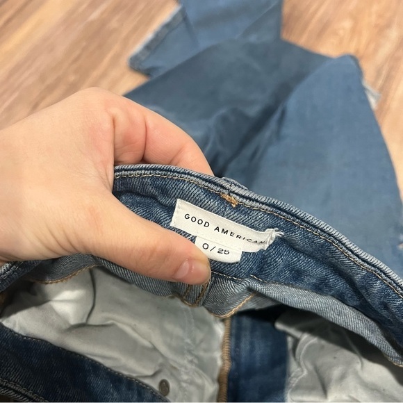 Good American Good Vintage Destroyed Jeans - Picture 8 of 12